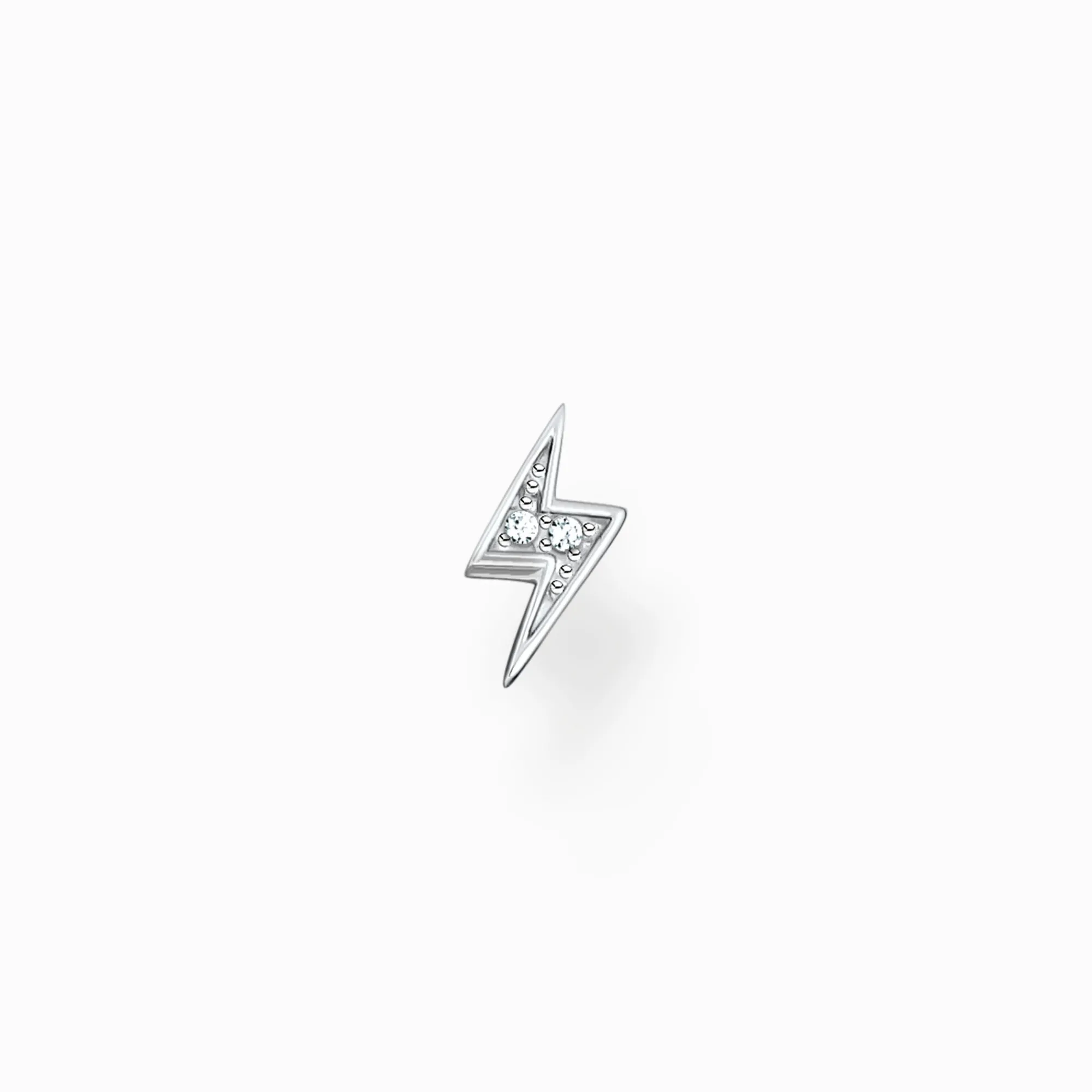 Women THOMAS SABO Ear Studs-Single ear stud flash silver