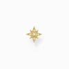 Women THOMAS SABO Ear Studs-Single ear stud star gold