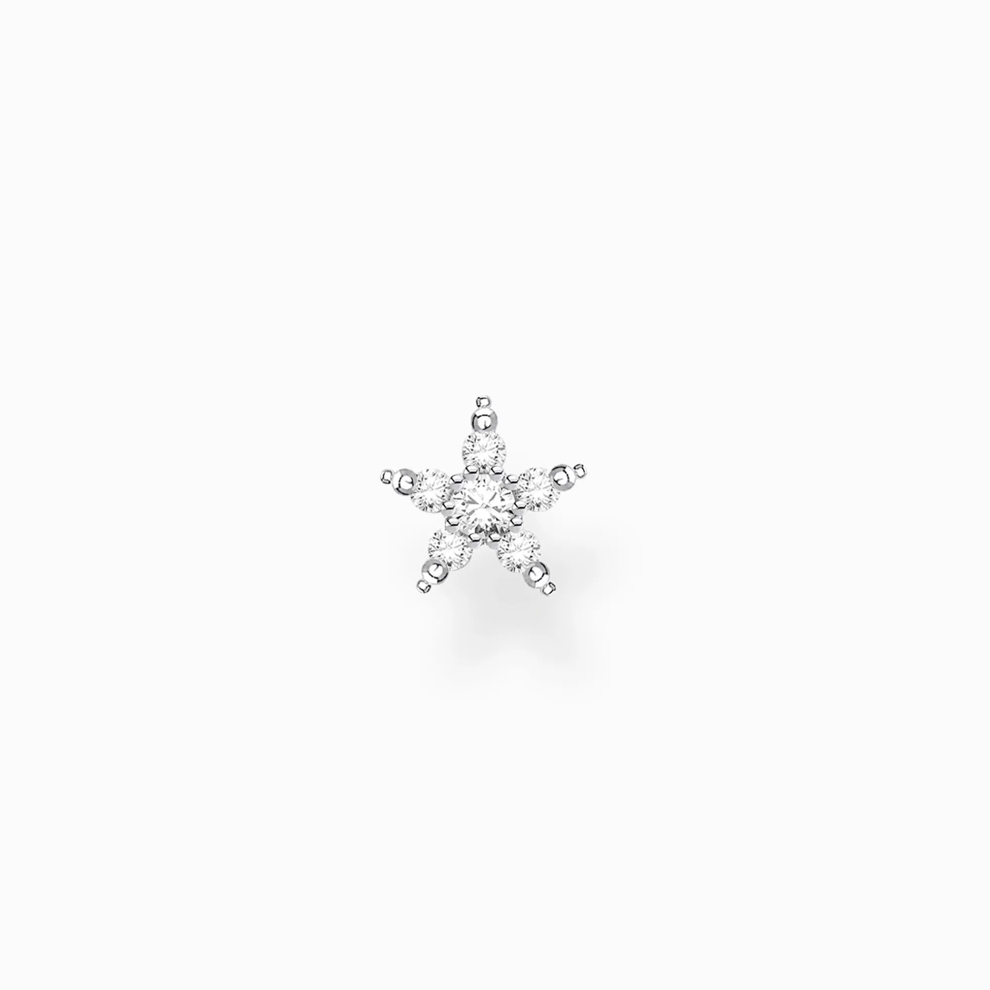 Women THOMAS SABO Ear Studs-Single ear stud star silver