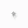 Women THOMAS SABO Ear Studs-Single ear stud star silver