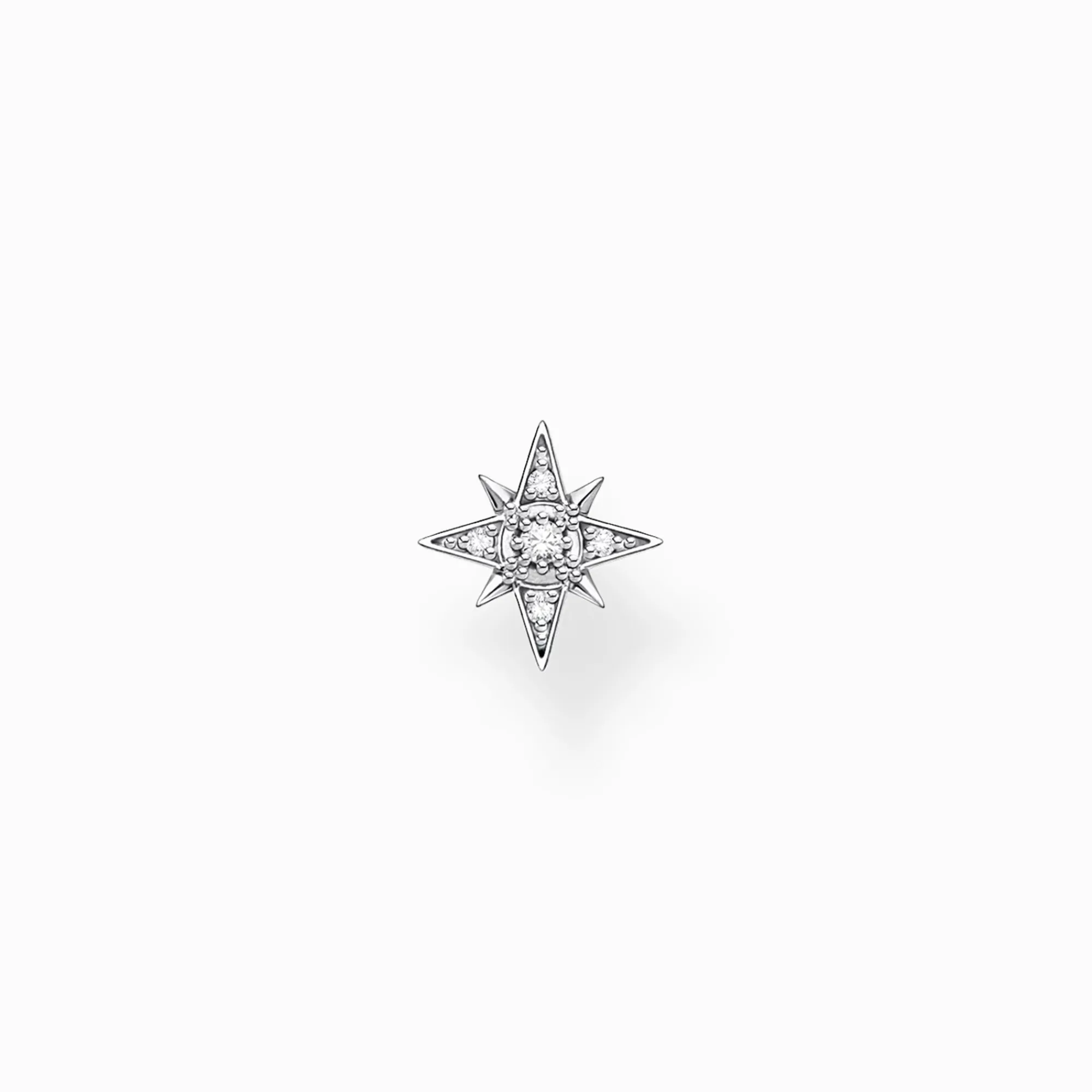 Women THOMAS SABO Ear Studs-Single ear stud star silver