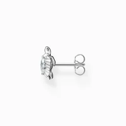 Women THOMAS SABO Ear Studs-Single ear stud turtle silver
