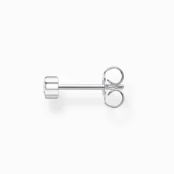 Women THOMAS SABO Ear Studs-Single ear stud white stone silver