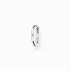 Women THOMAS SABO Hoop Earrings|Ear Studs & Hoops-Single hoop earring classic silver