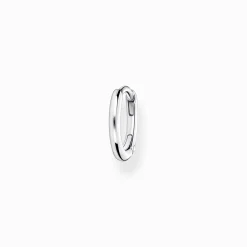 Women THOMAS SABO Hoop Earrings|Ear Studs & Hoops-Single hoop earring classic silver