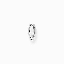 Women THOMAS SABO Hoop Earrings|Ear Studs & Hoops-Single hoop earring classic silver