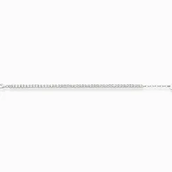 Women THOMAS SABO Bracelets-Tennis bracelet with white stones silver