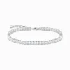 Women THOMAS SABO Bracelets-Tennis bracelet with white stones silver
