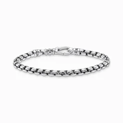 Women THOMAS SABO Bracelets|Bracelets-Venezia bracelet silver blackened