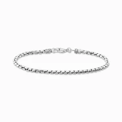 Women THOMAS SABO Bracelets|Bracelets-Venezia bracelet silver blackened