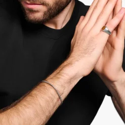 Women THOMAS SABO Bracelets|Bracelets-Venezia bracelet silver blackened