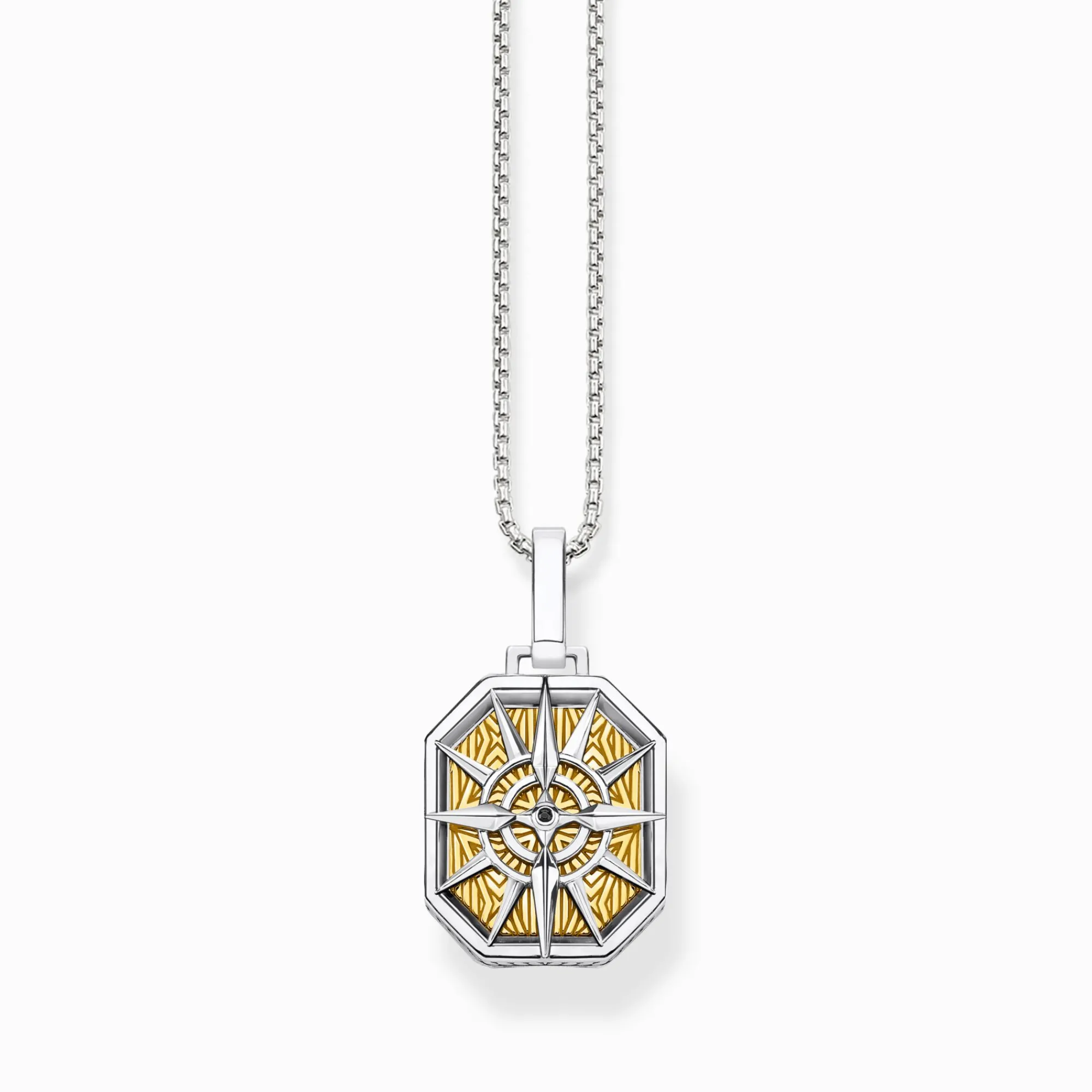 Women THOMAS SABO Necklaces-Venezia chain blackened Thickness 1.00 mm (0.04 Inch)