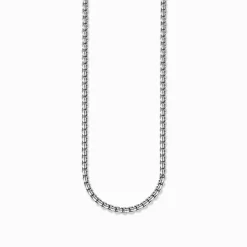 Women THOMAS SABO Necklaces|Necklaces & Chains-Venezia chain blackened Thickness 2.00 mm (0.08 Inch)