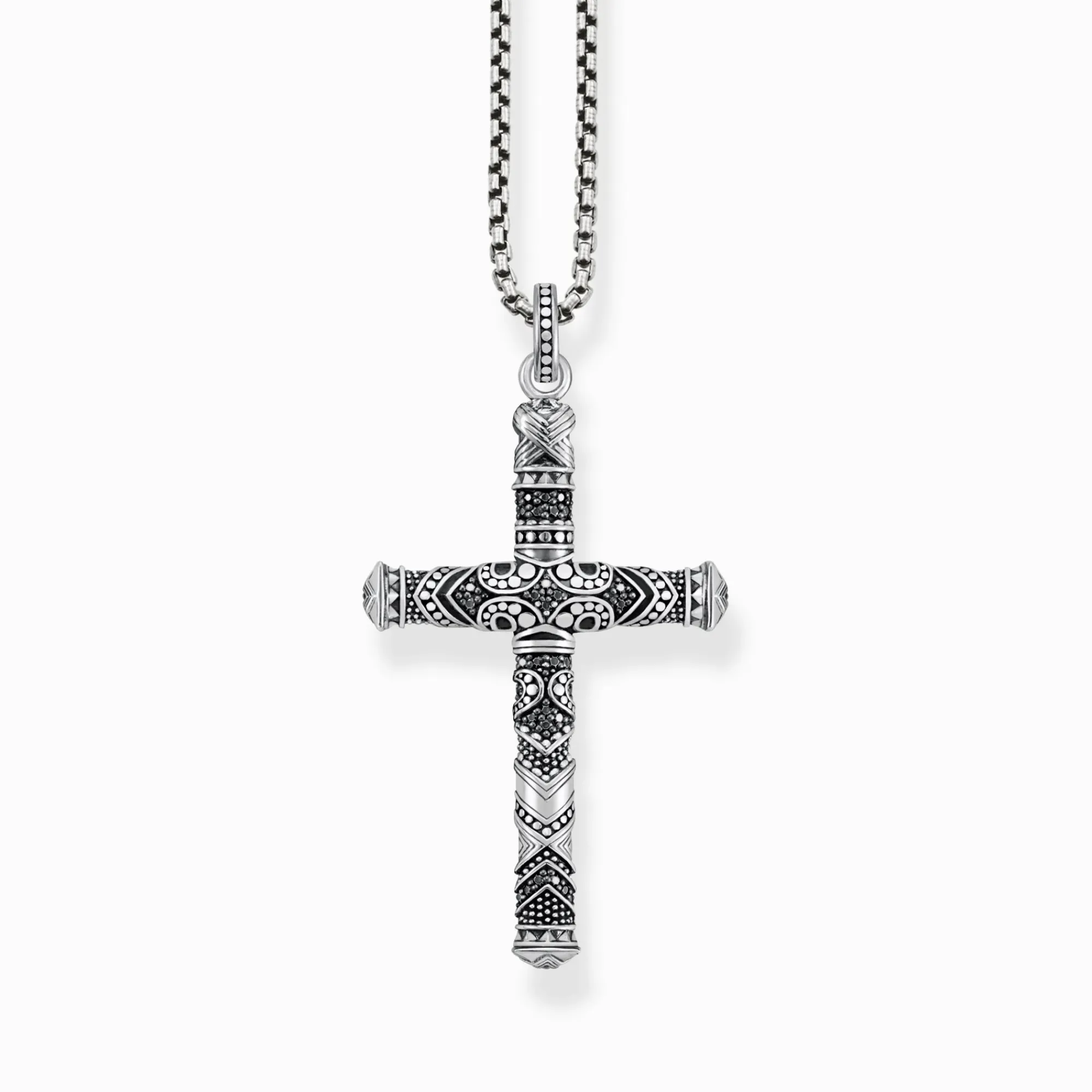 Women THOMAS SABO Necklaces|Necklaces & Chains-Venezia chain blackened Thickness 2.00 mm (0.08 Inch)