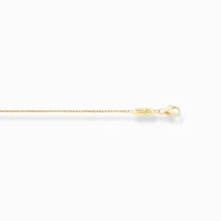Women THOMAS SABO Necklaces|18-Carat Gold-Plating - 925 Silver-Venezia chain Thickness 1.00 mm (0.04 Inch)