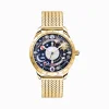 Women THOMAS SABO Watches|Ladies' Watches-Watch Cosmic Amulet with dial in dark blue yellow gold-coloured