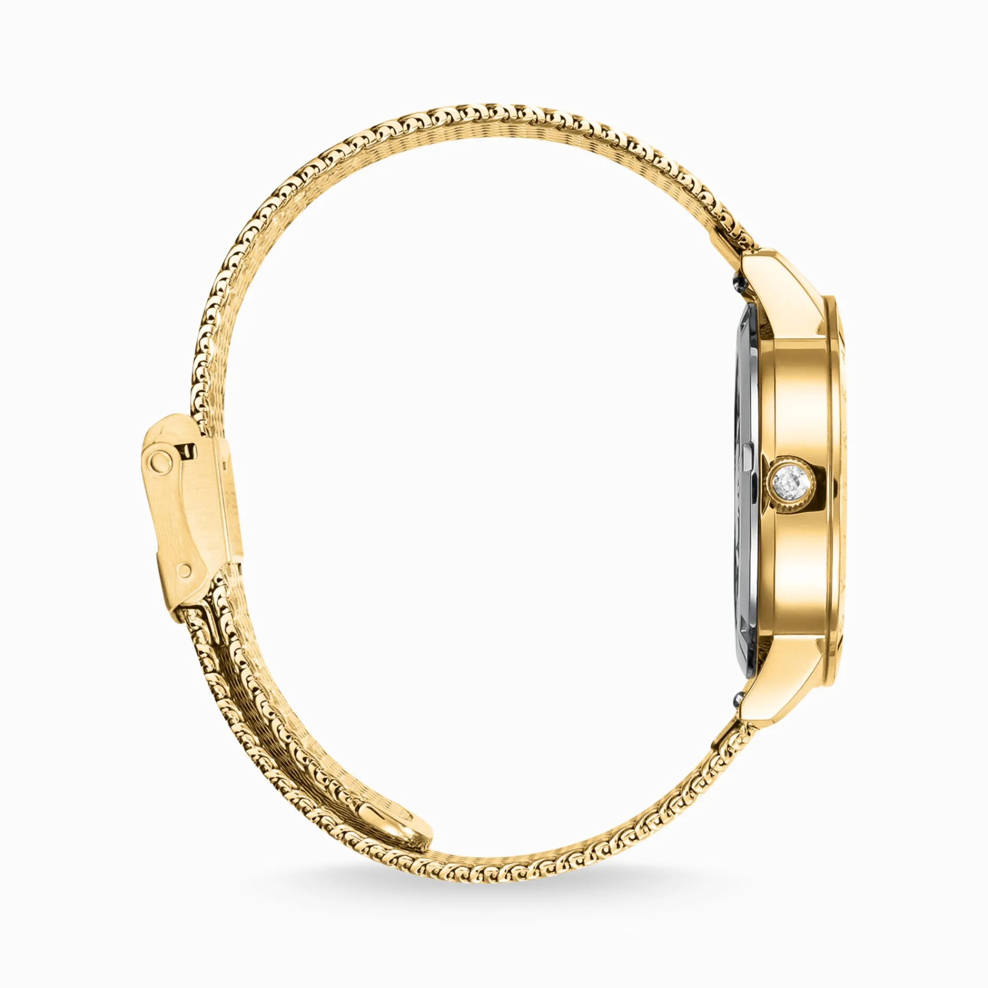 Women THOMAS SABO Watches|Ladies' Watches-Watch Cosmic Amulet with dial in dark blue yellow gold-coloured