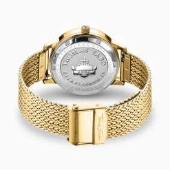Women THOMAS SABO Watches|Ladies' Watches-Watch Cosmic Amulet with dial in dark blue yellow gold-coloured