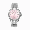 Women THOMAS SABO Watches|Ladies' Watches-Watch for women Divine Pink with white stones silver-coloured