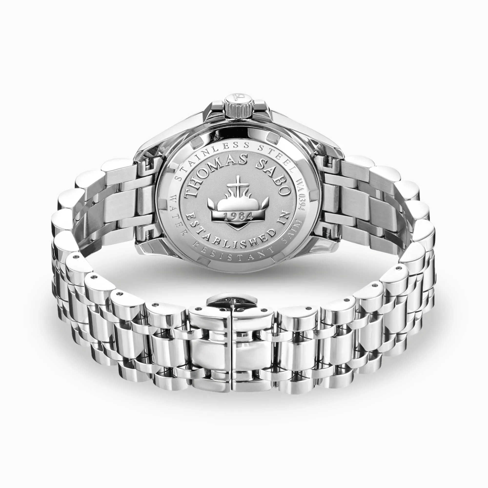 Women THOMAS SABO Watches|Ladies' Watches-Watch for women Divine Rainbow with coloured stones silver-coloured