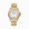 Women THOMAS SABO Watches|Ladies' Watches-Watch for women Divine Rainbow coloured stones yellow gold-coloured