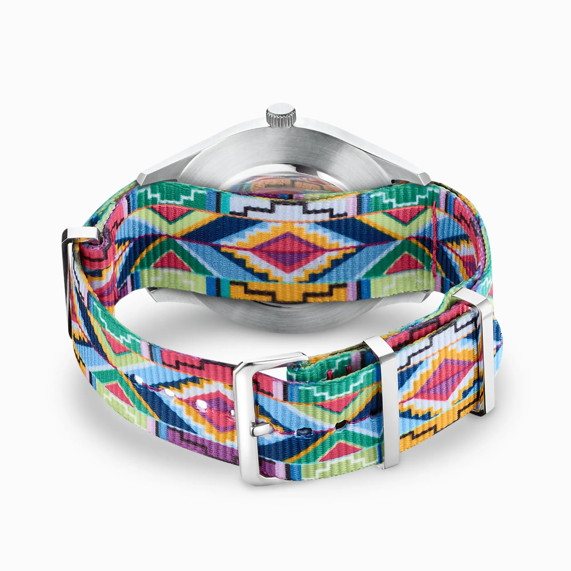Women THOMAS SABO Watches|Ladies' Watches-Watch strap Code TS nato coloured graphic patterns