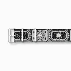 Women THOMAS SABO Watches|Ladies' Watches-Watch strap Code TS nato, black night sky
