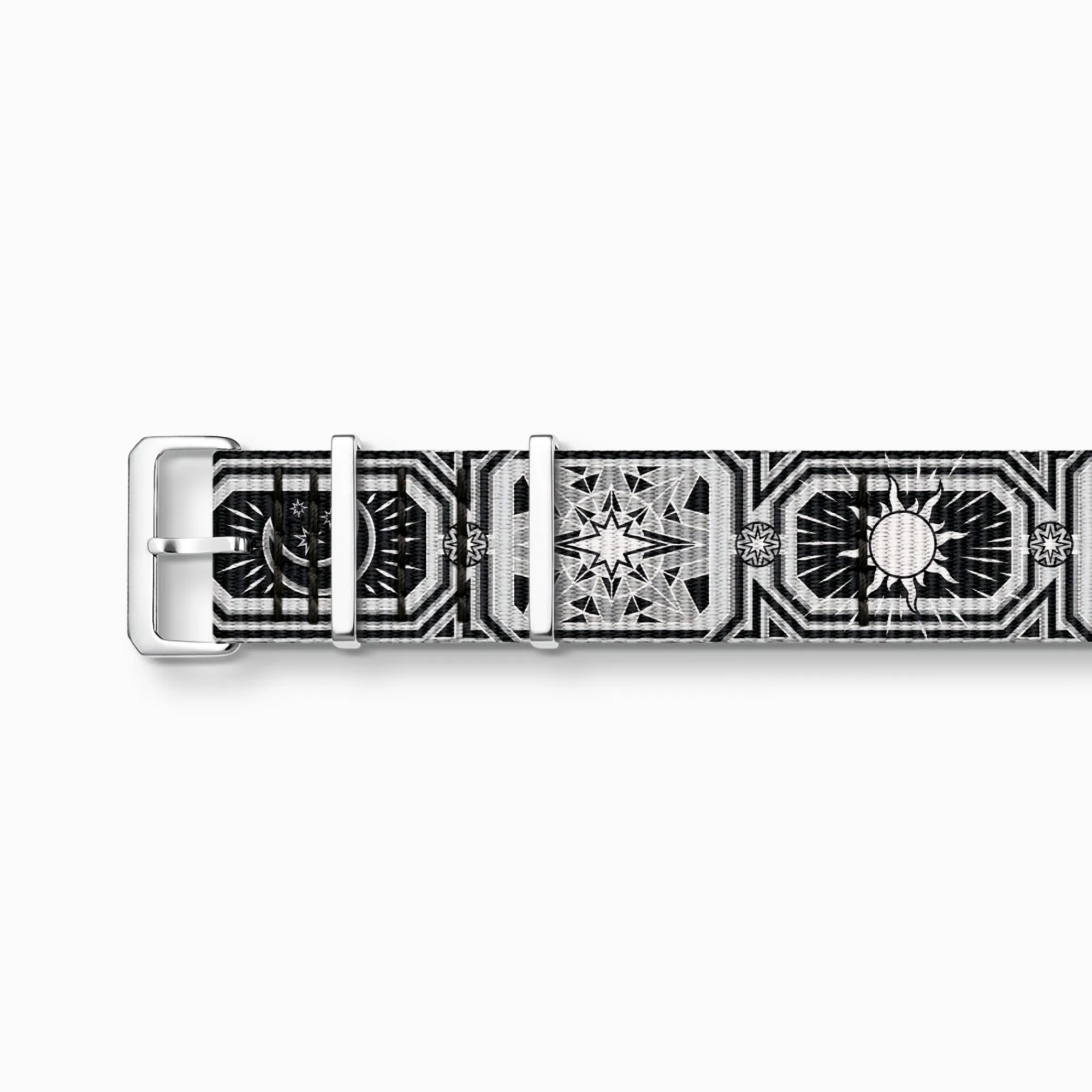 Women THOMAS SABO Watches|Ladies' Watches-Watch strap Code TS nato, black night sky