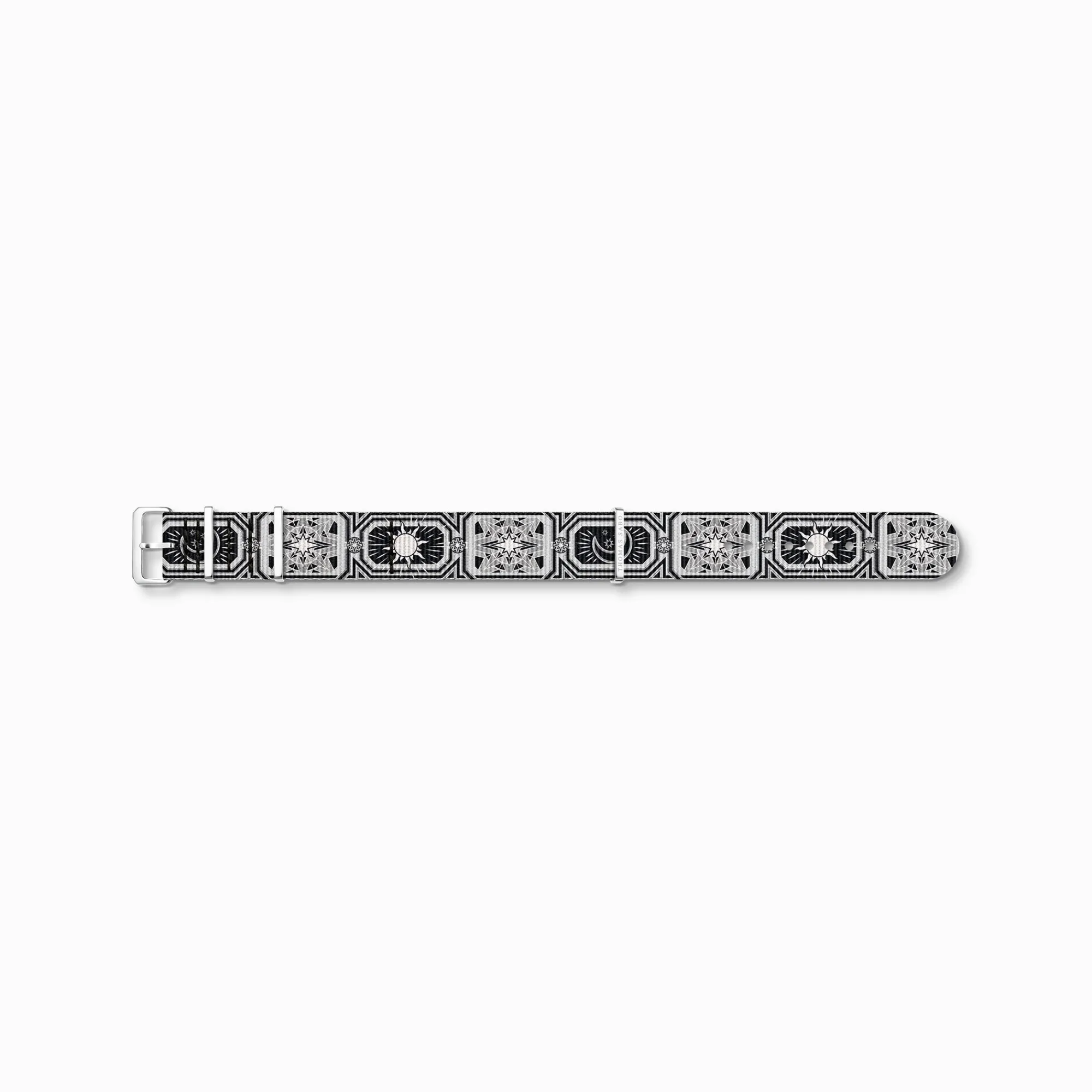 Women THOMAS SABO Watches|Ladies' Watches-Watch strap Code TS nato, black night sky