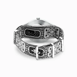 Women THOMAS SABO Watches|Ladies' Watches-Watch strap Code TS nato, black night sky