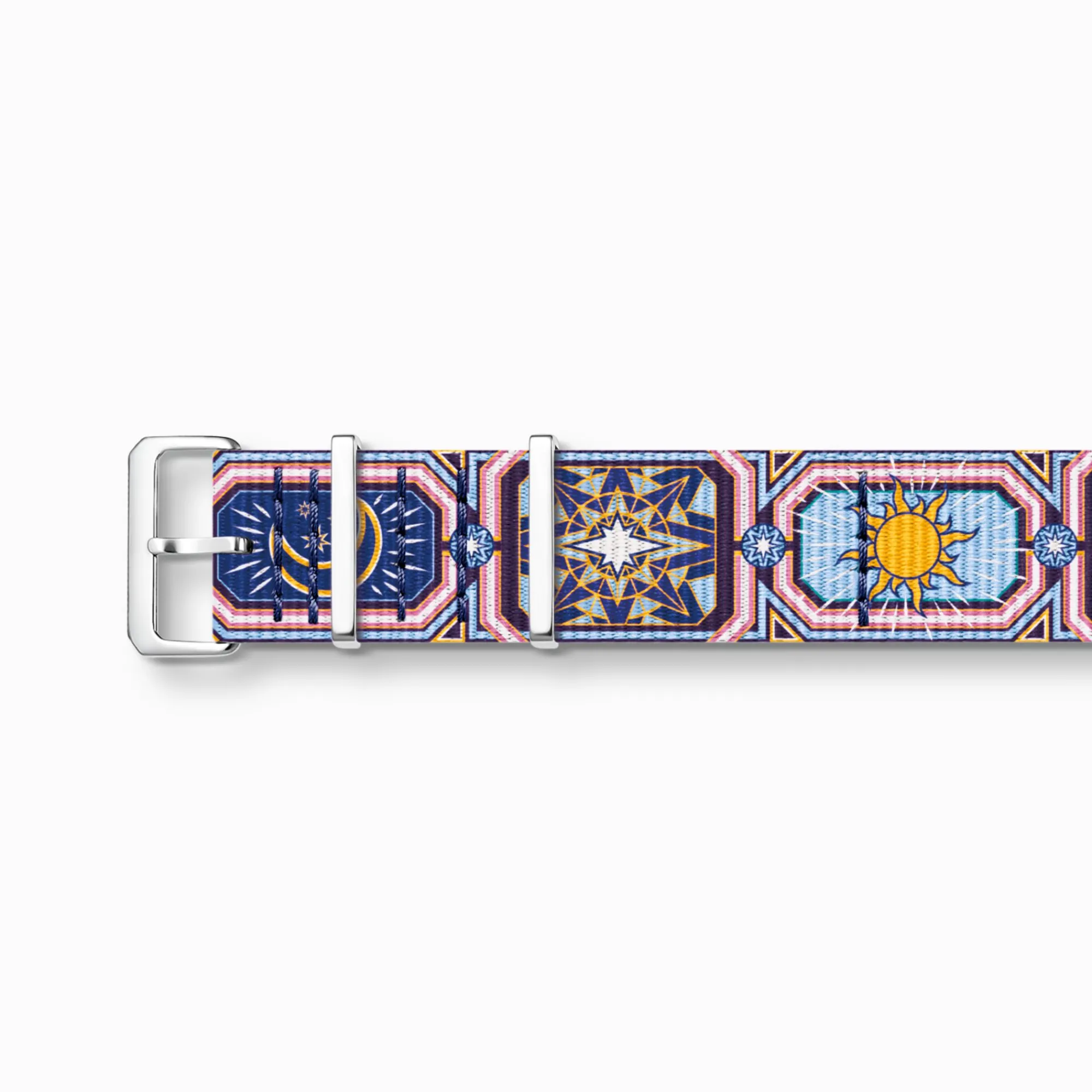 Women THOMAS SABO Watches|Ladies' Watches-Watch strap Code TS nato, colourful night sky