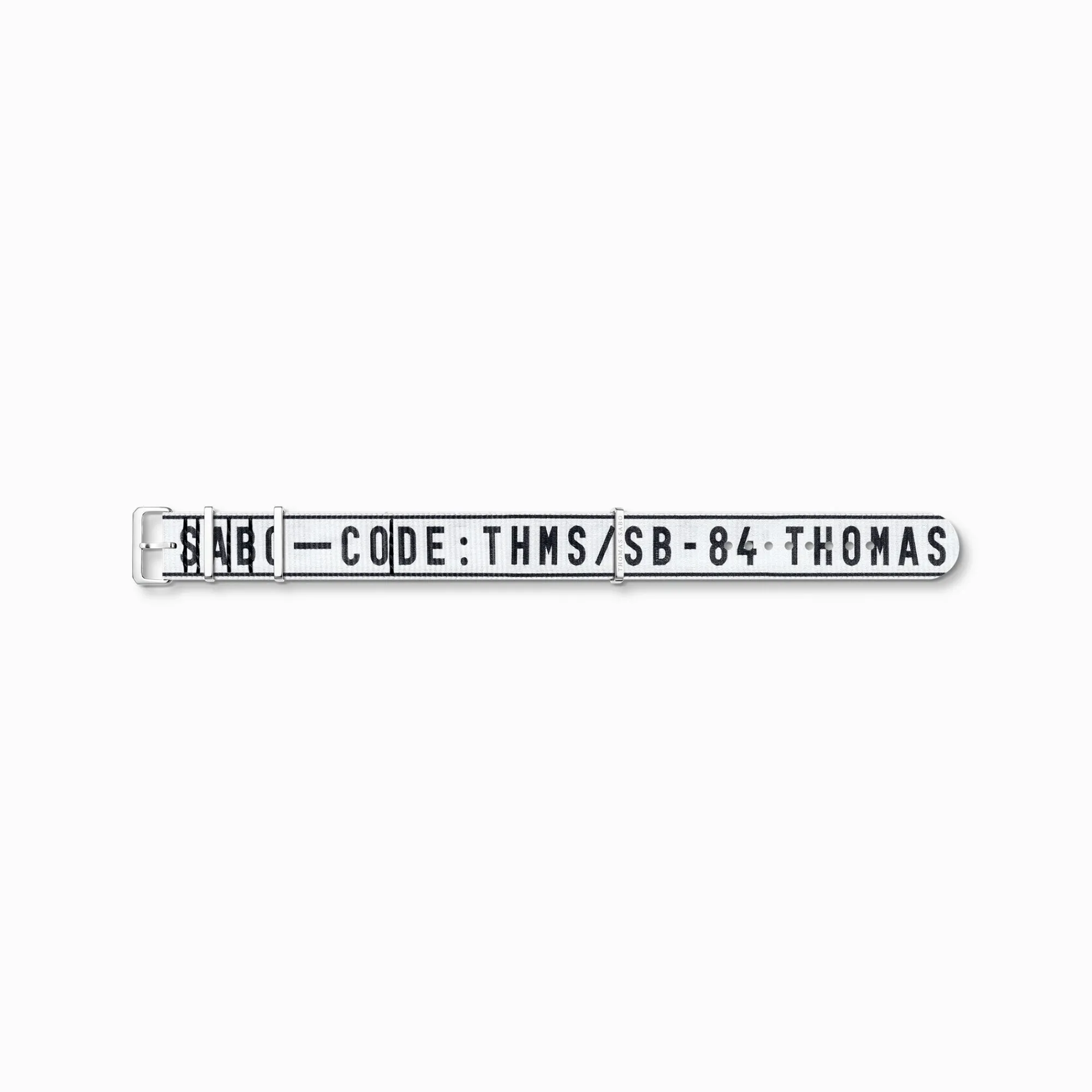 Women THOMAS SABO Watches|Ladies' Watches-Watch strap urban Code TS nato, white