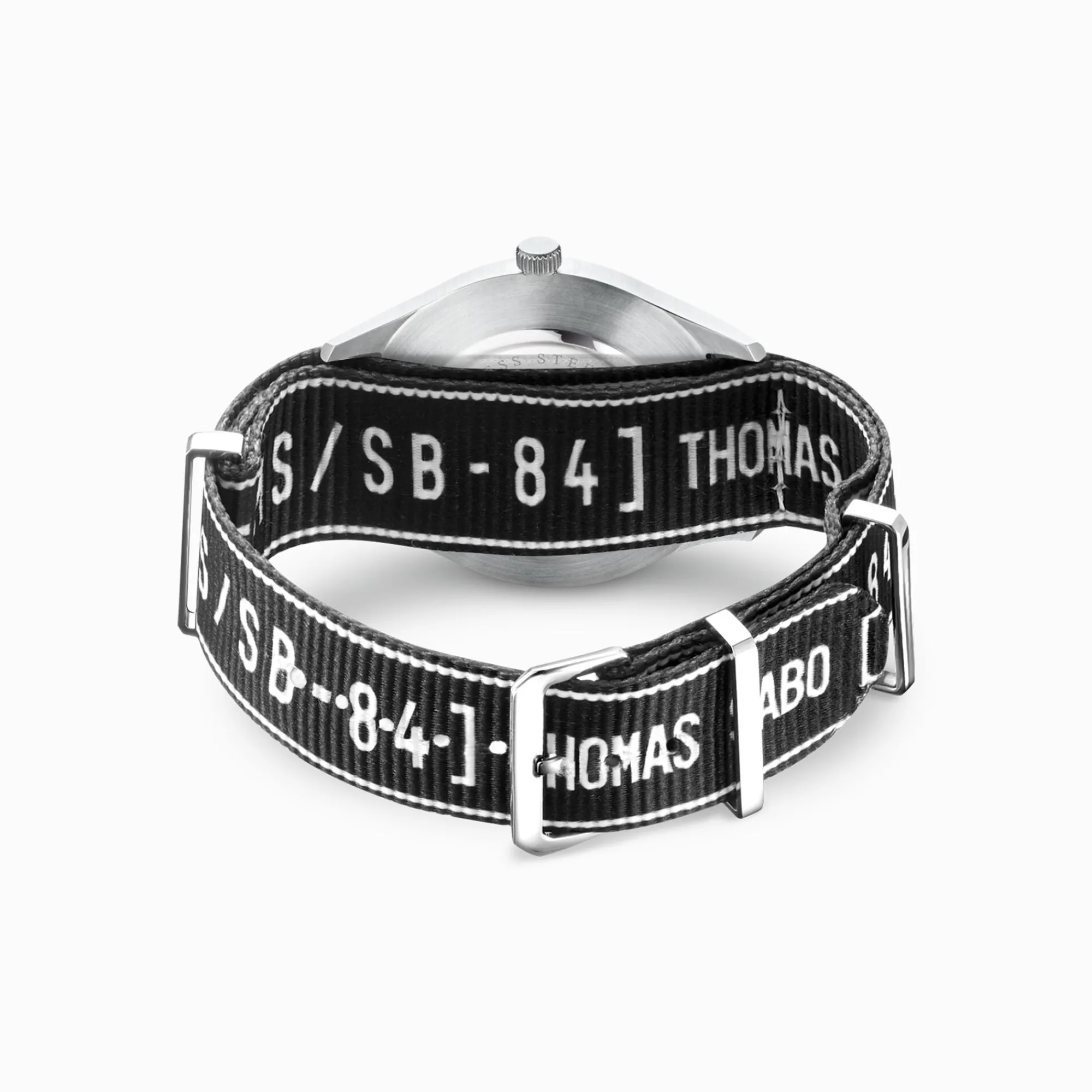 Women THOMAS SABO Watches|Ladies' Watches-Watch strap urban Code TS nato, black