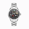 Women THOMAS SABO Watches|Ladies' Watches-Watch with cosmic dial in black silver-coloured