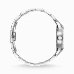 Women THOMAS SABO Watches|Ladies' Watches-Watch with cosmic dial in black silver-coloured