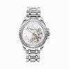 Women THOMAS SABO Watches|Ladies' Watches-Women’s watch flowers from pastel colored stones silver-coloured