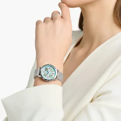 Women THOMAS SABO Watches|Ladies' Watches-Women’s watch kaleidoscope dragonfly turquoise silver-coloured
