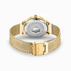 Women THOMAS SABO Watches|Ladies' Watches-Women’s watch kaleidoscope dragonfly green yellow gold-coloured